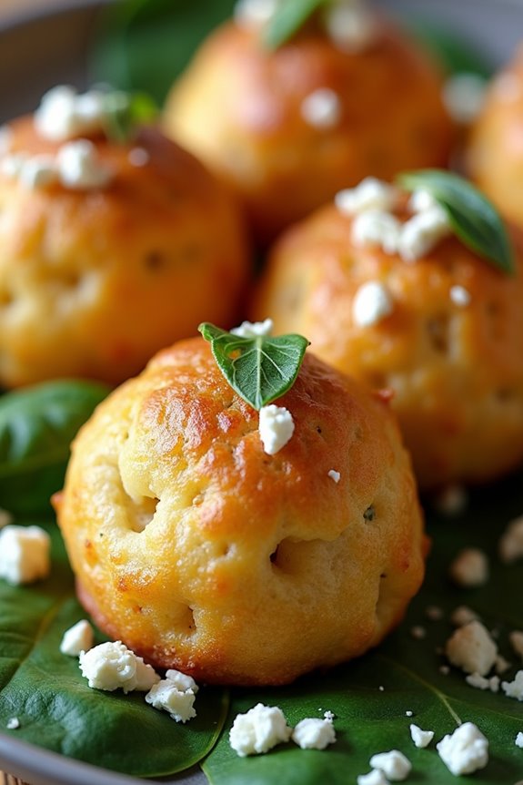 spinach feta cheese bread
