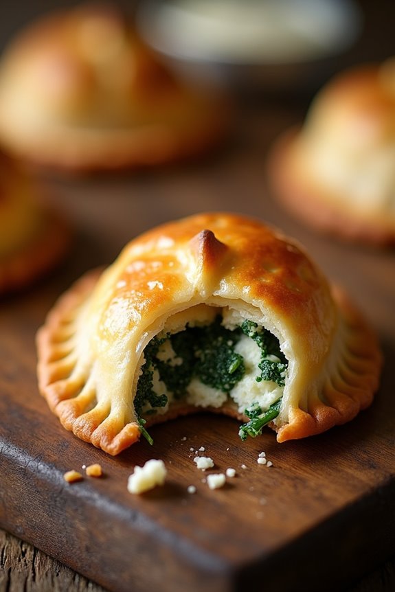 spinach feta empanadas recipe