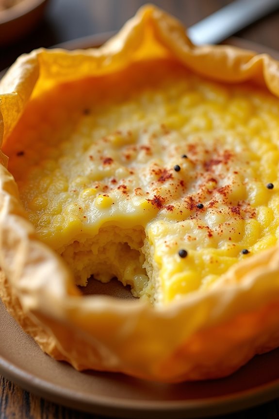 steamed corn pudding delight