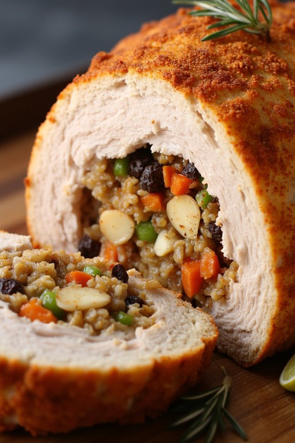 stuffed holiday turkey recipe
