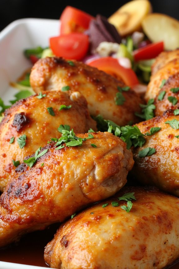 sweet and savory chicken