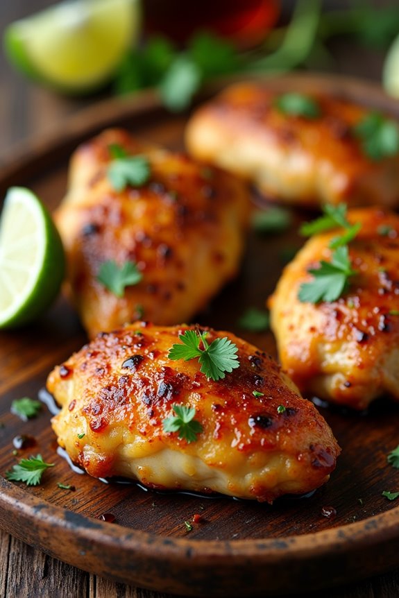 sweet and savory chicken