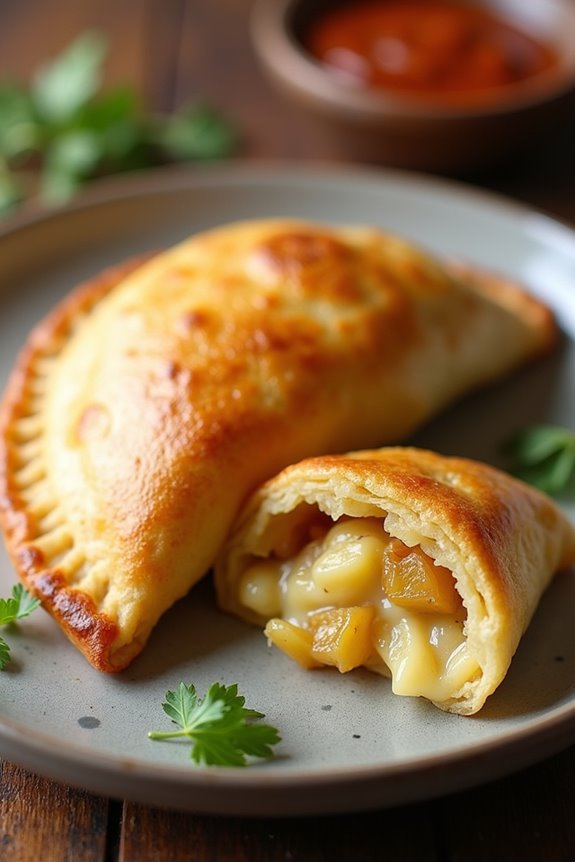 sweet and savory empanadas