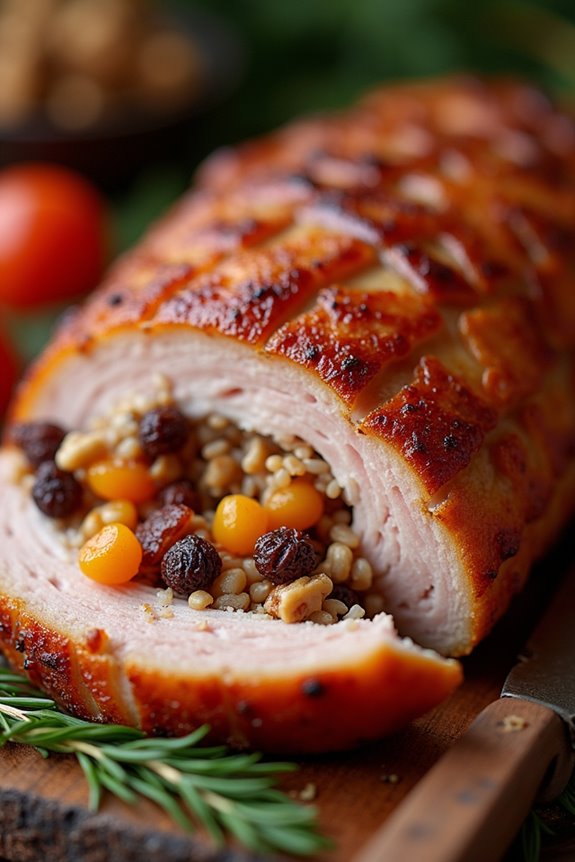 sweet and savory lechona