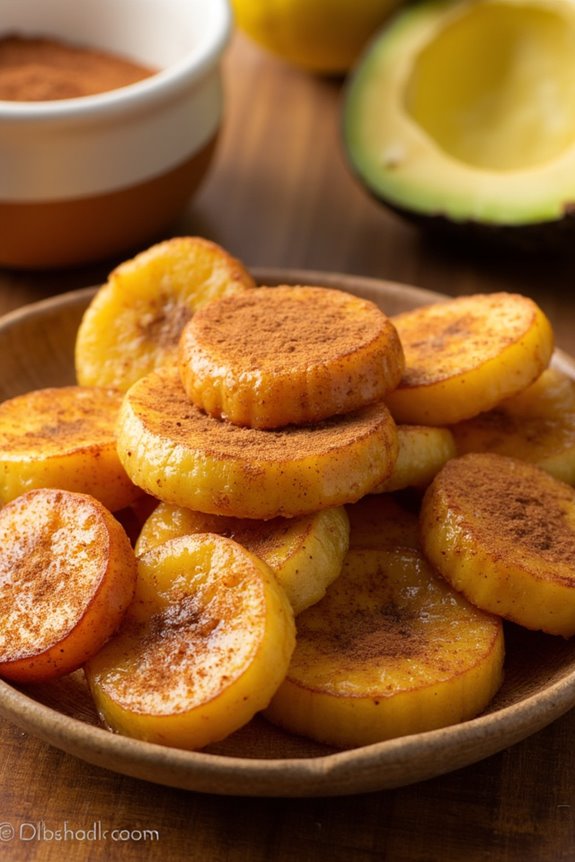 sweet caramelized plantain delight