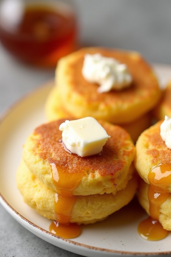 sweet cinnamon corn arepas