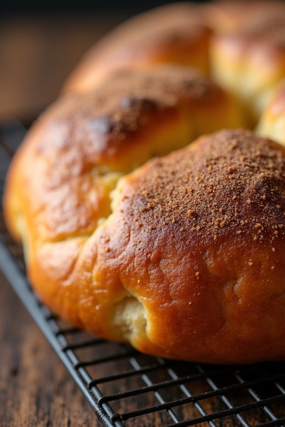 sweet cinnamon sugar bread