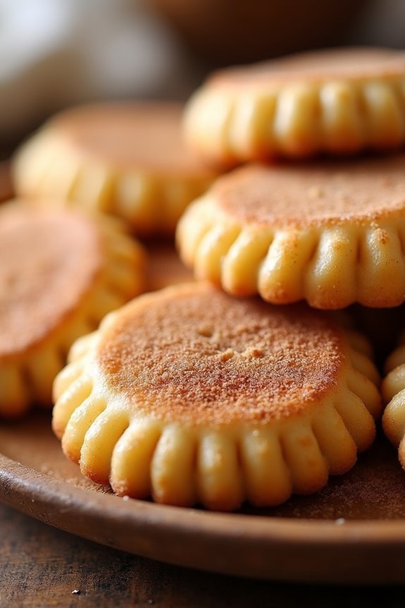 sweet cinnamon sugar pastries