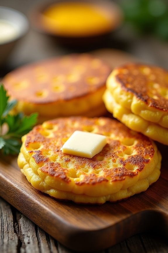sweet corn arepas recipe