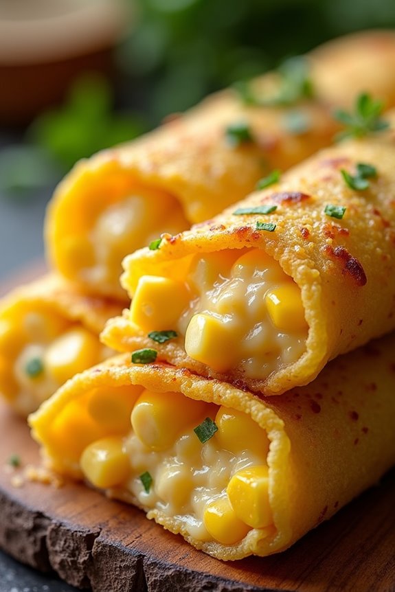 sweet corn cheese humitas