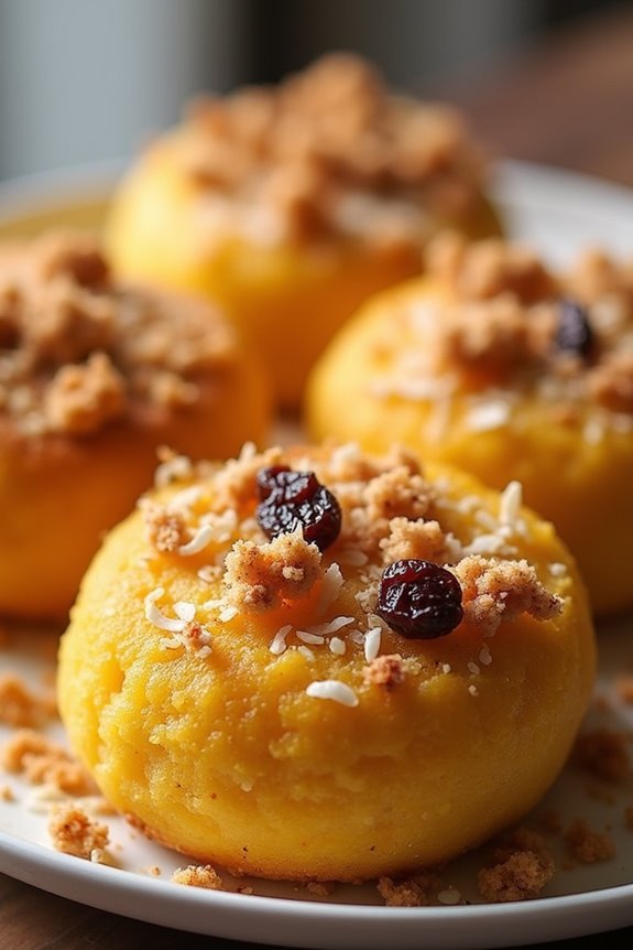 sweet nutty coconut farofa