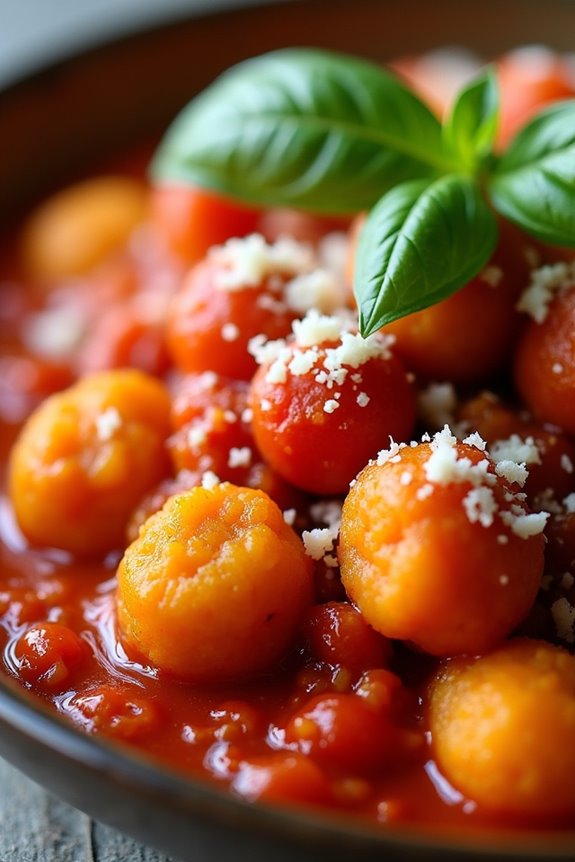 sweet potato gnocchi delight