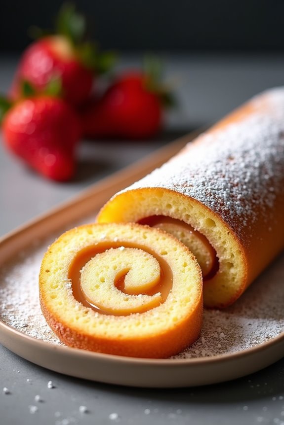 sweet rolled cake delight