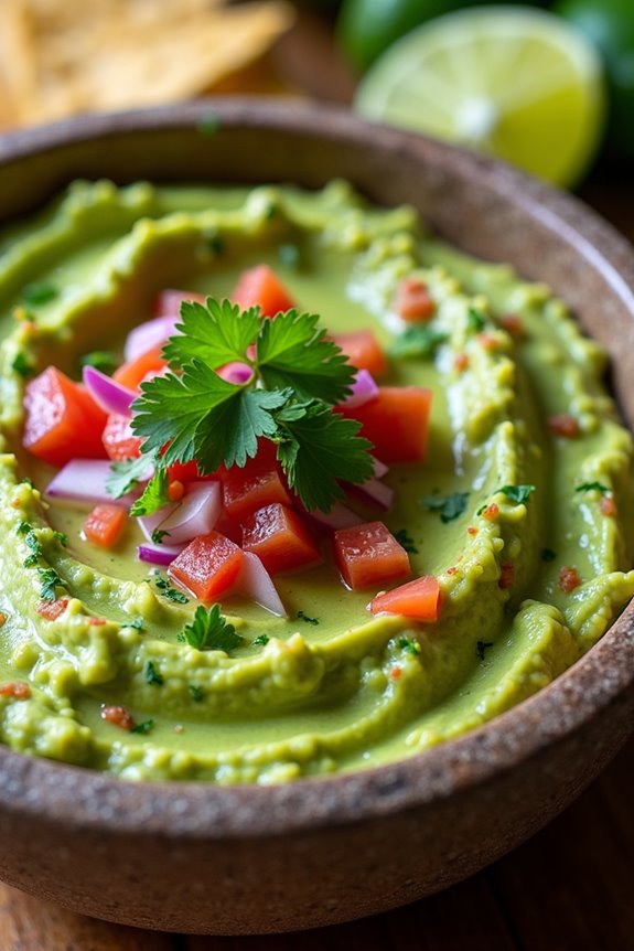 tangy brazilian avocado dip