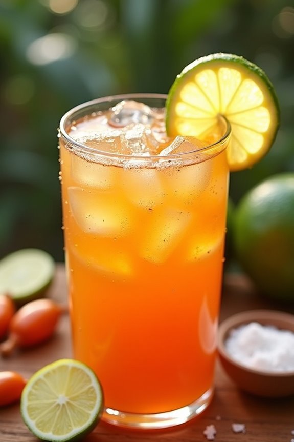 tangy tropical tamarind beverage
