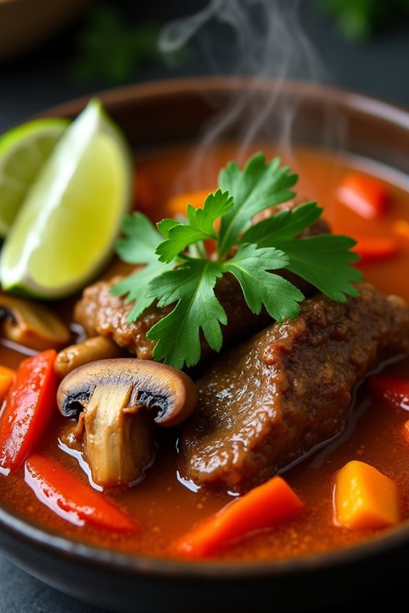 thai inspired oxtail soup recipe