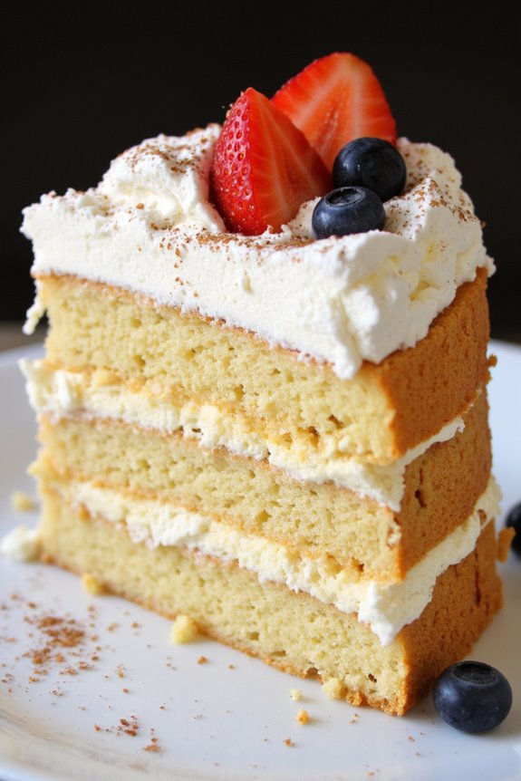 three milk cake delight