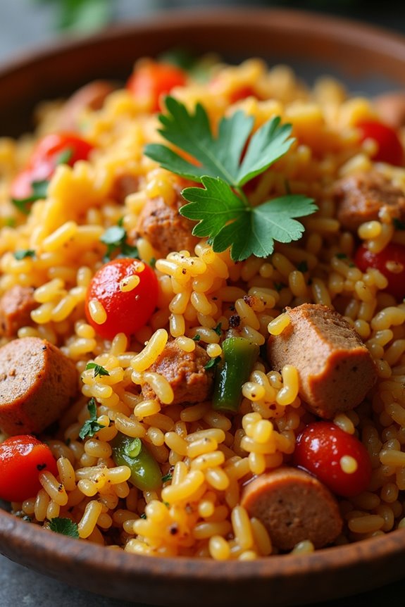 traditional brazilian cowboy rice