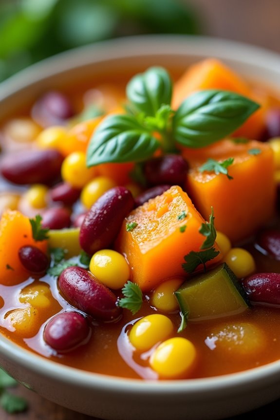 traditional chilean bean stew