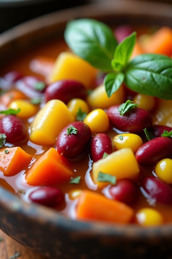 traditional chilean bean stew