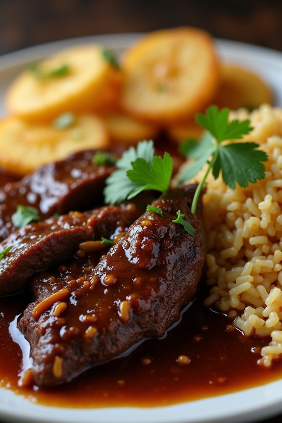 traditional colombian beef delight