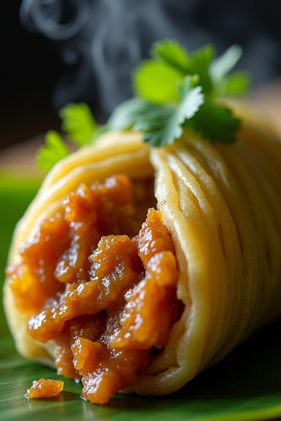 traditional colombian chicharr n tamales