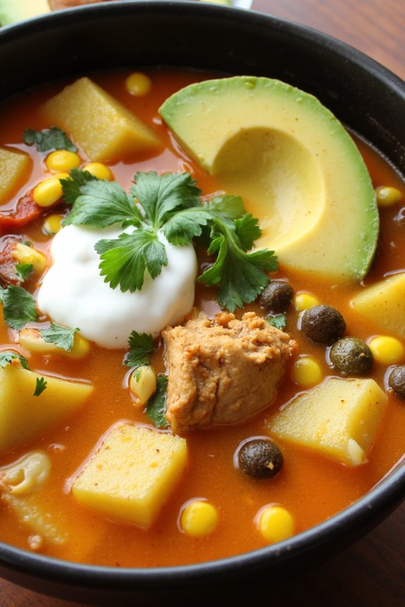 traditional colombian chicken soup