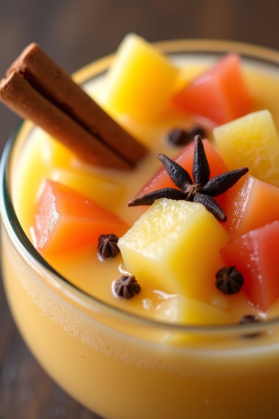 traditional colombian festive beverage