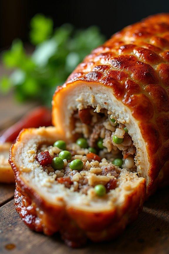 traditional colombian roasted pig