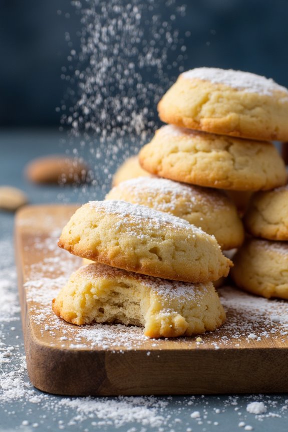 traditional crumbly festive cookies