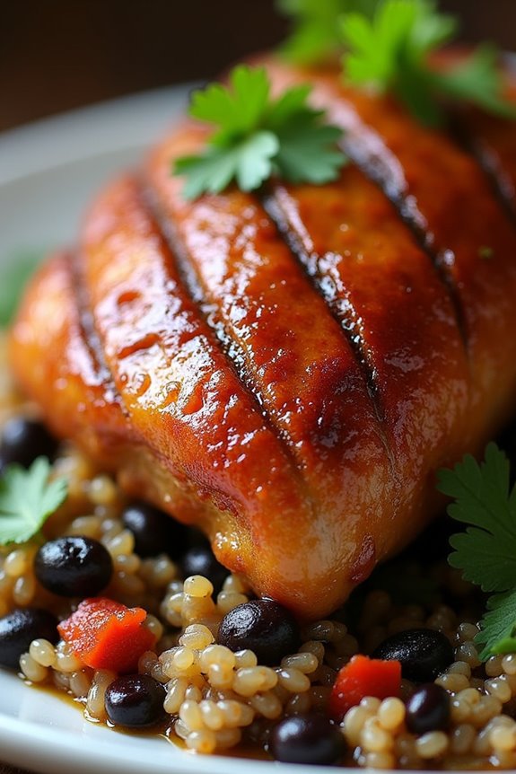 traditional dish with quinoa