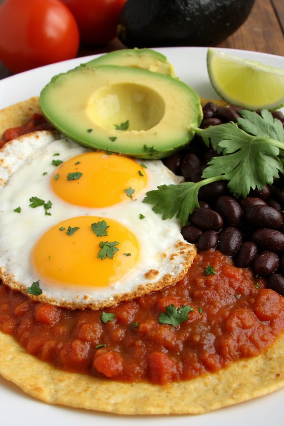 traditional mexican breakfast delight