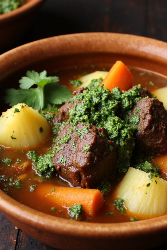 traditional peruvian beef stew