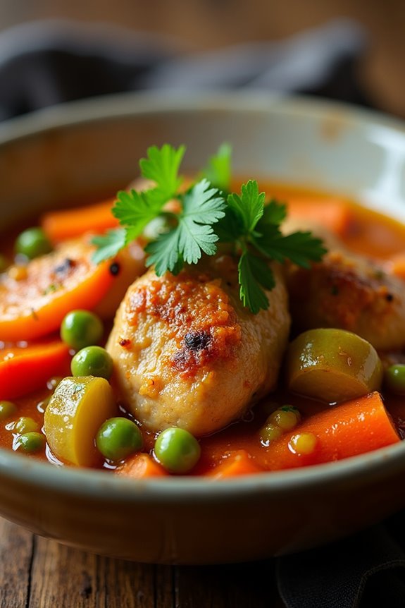 traditional peruvian chicken stew