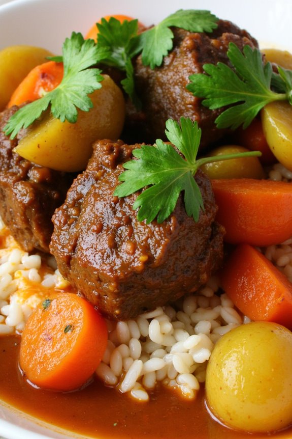 traditional peruvian lamb stew