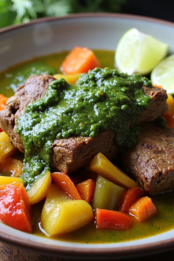 traditional peruvian lamb stew