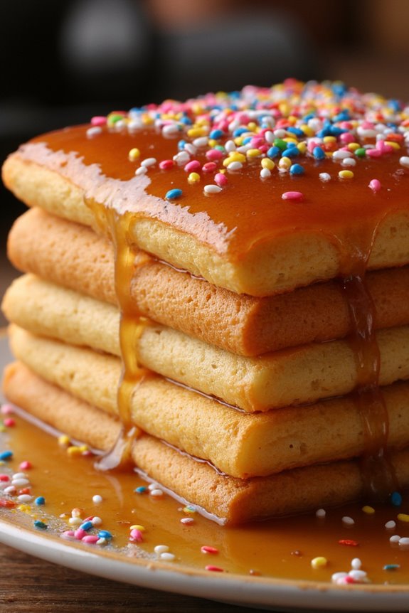 traditional peruvian layered dessert