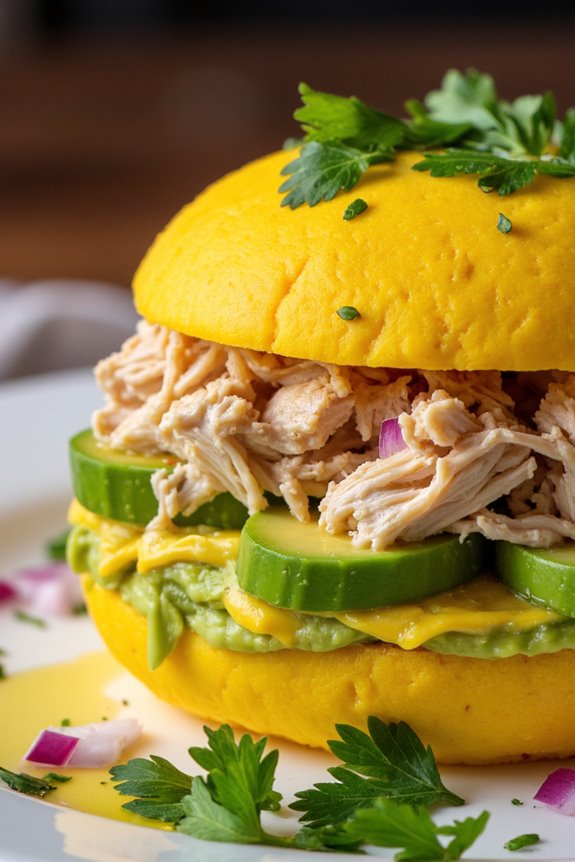 traditional peruvian layered dish