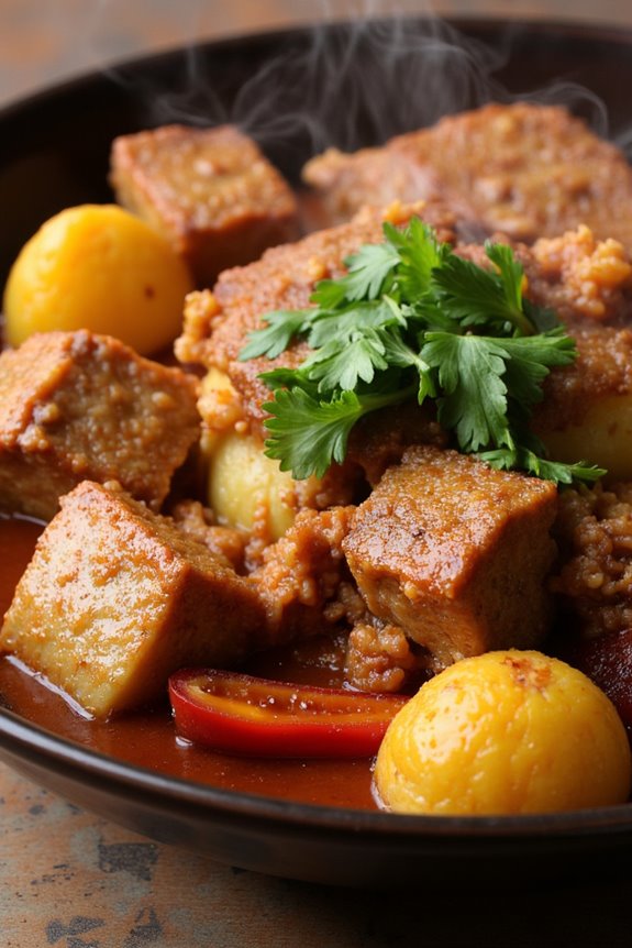 traditional peruvian slow cooked stew