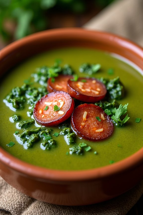 traditional portuguese kale soup