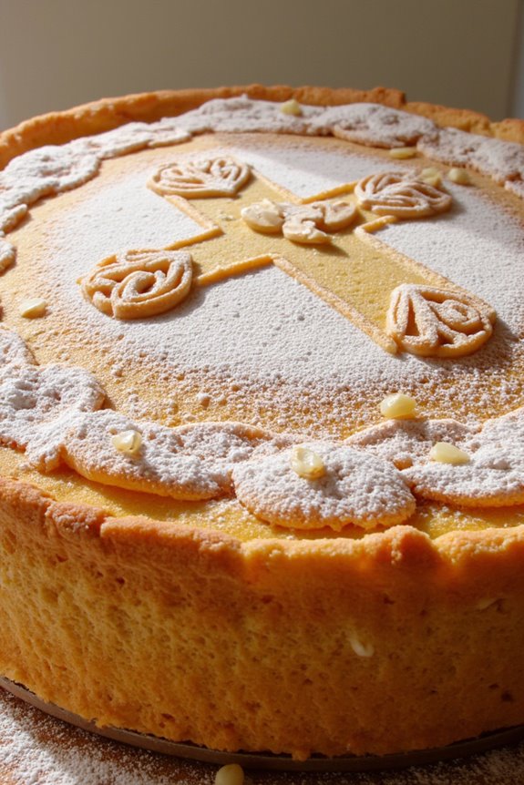 traditional spanish almond cake