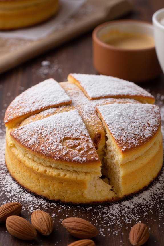 traditional spanish almond cake