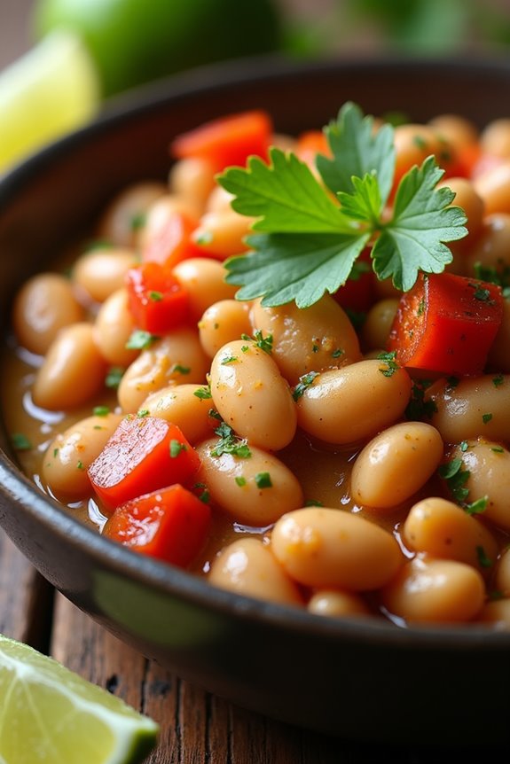 tropical coconut bean delight