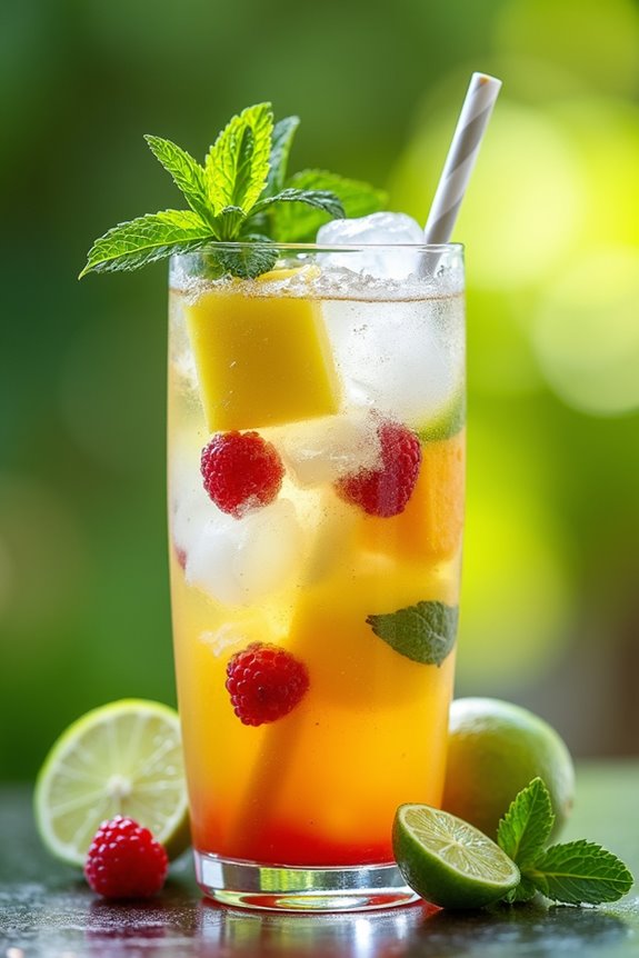 tropical coconut water delight