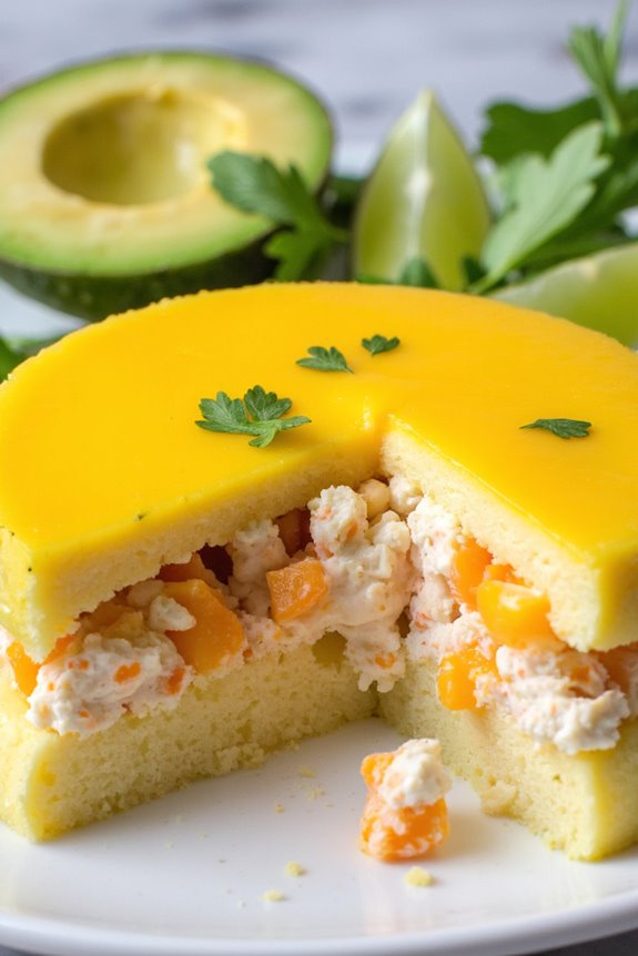 tropical crab and mango delight