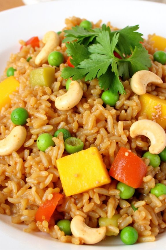 tropical fried rice delight