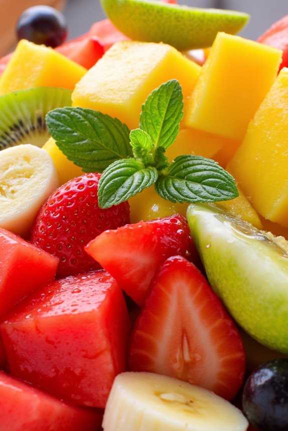 tropical fruit salad delight