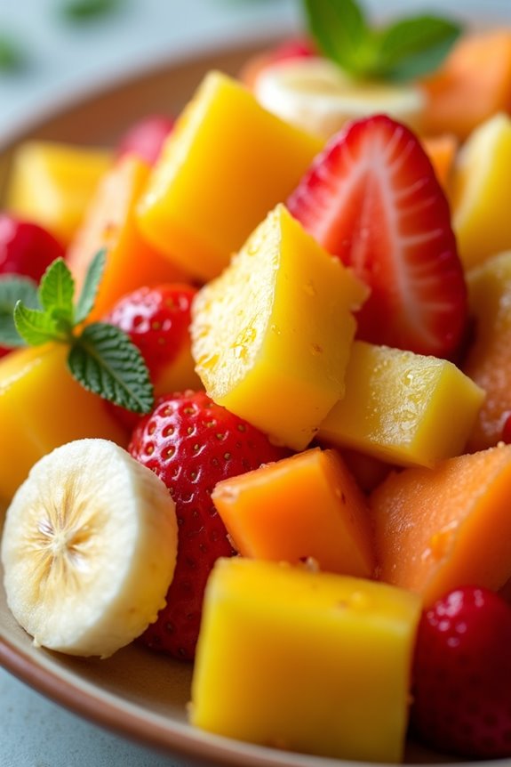 tropical fruit salad delight