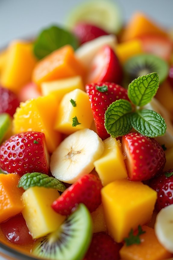 tropical fruit salad delight