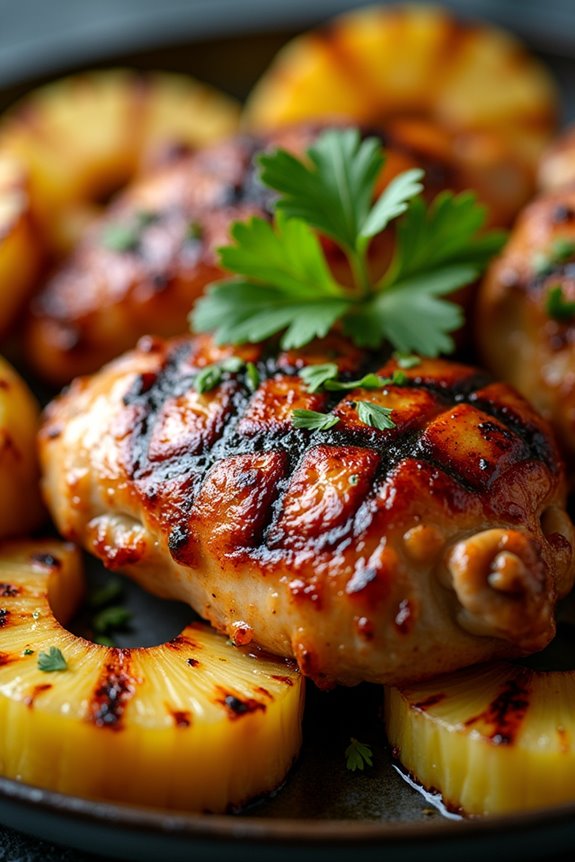 tropical grilled chicken delight